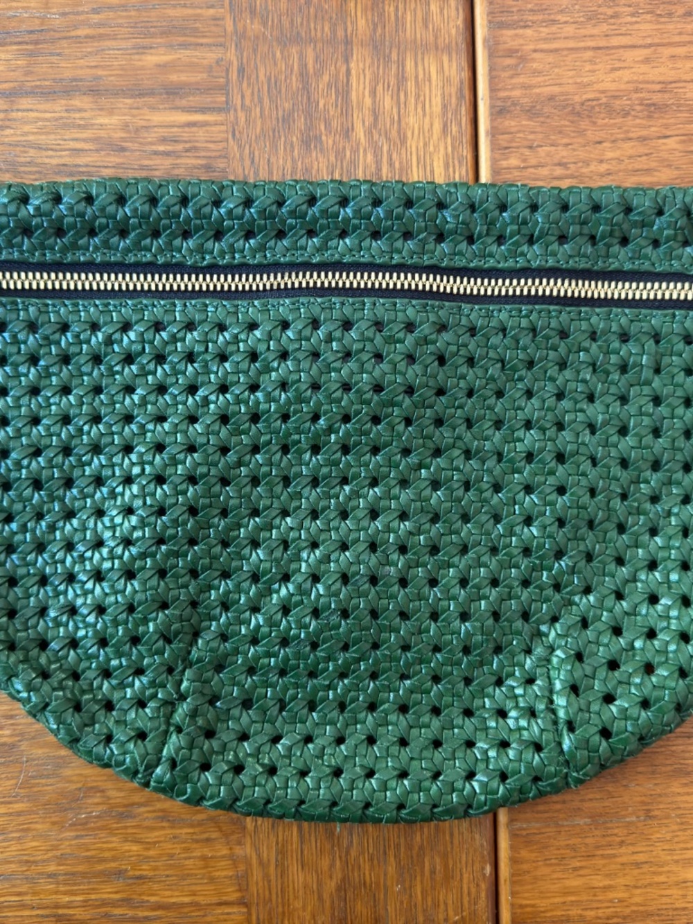 Evergreen woven rattan CLARE V grande fanny - Picture 7 of 7